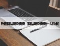 秦皇岛教程网站建设需要（网站建设需要什么技术）